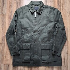 ❗️NWT❗️Men's Banana Republic Factory Utility Field Jacket Olive Green Size XL